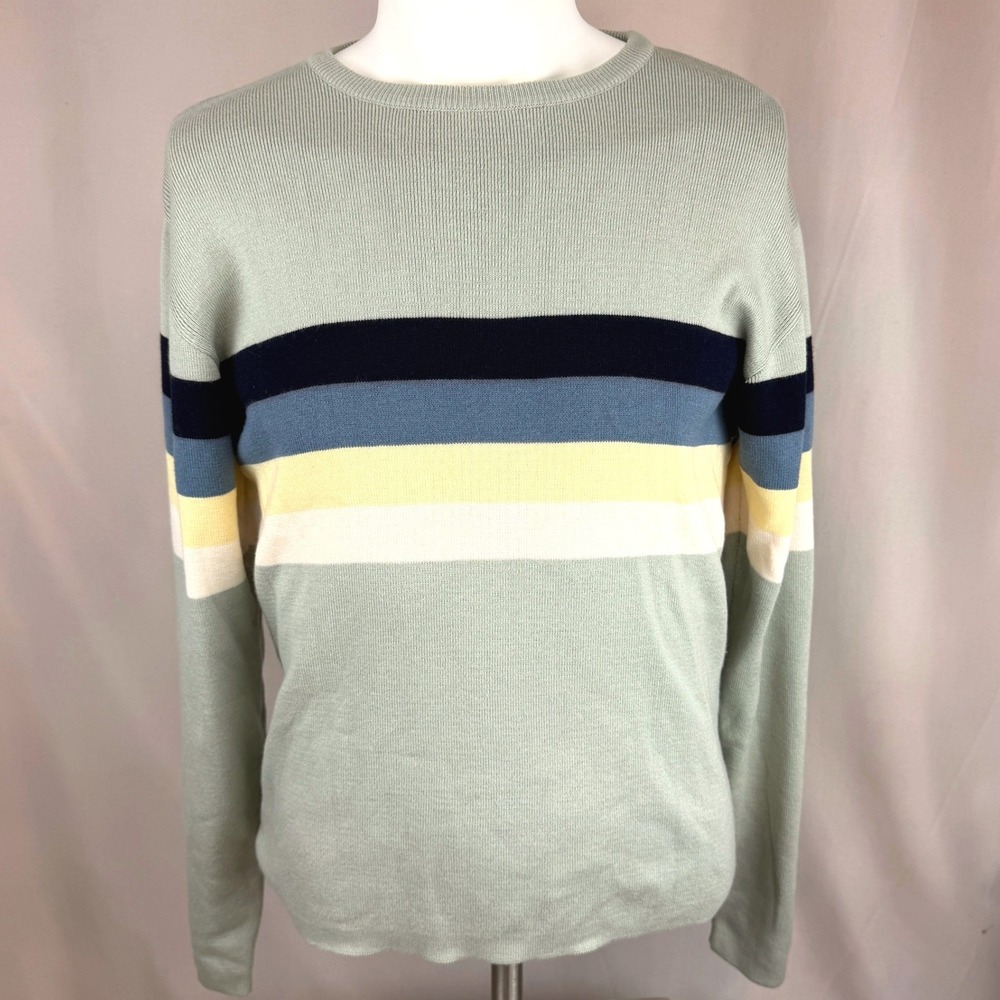 Vintage 90s Y2K CALVIN KLEIN|Mens|M|Wool Knit Sweater Ski Italian Preppy Luxury